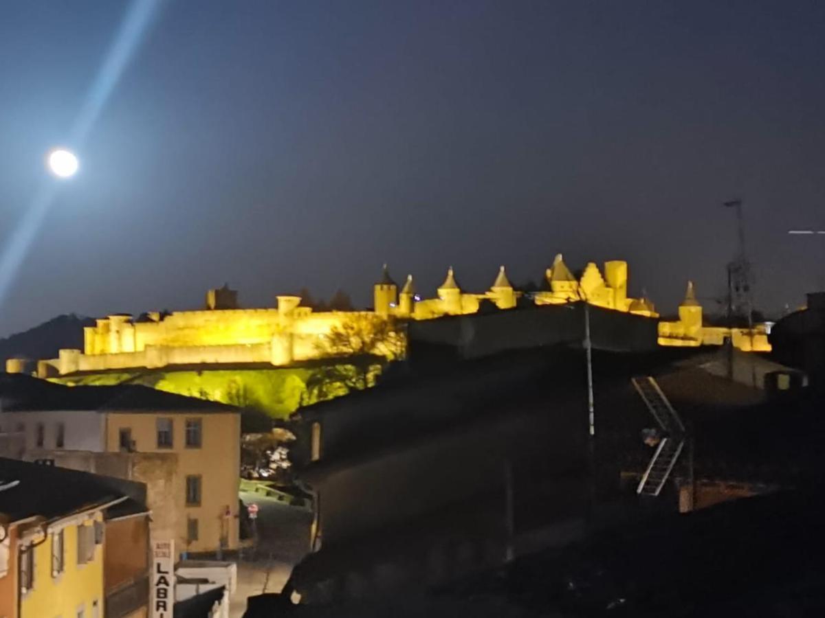 Rooftop Face à la Cité 'RFC' Carcassonne Esterno foto